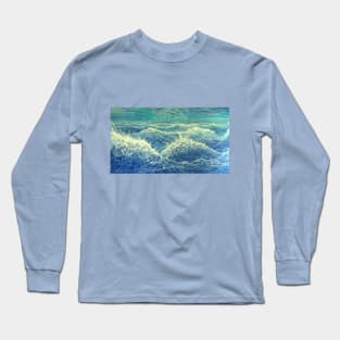 Sci-Fi Solaris ocean (alien planet) Long Sleeve T-Shirt